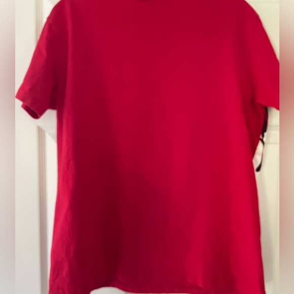 Walt Disney World Women's Red Mickey Mouse Face Tee Sz Large - Picture 5 of 9